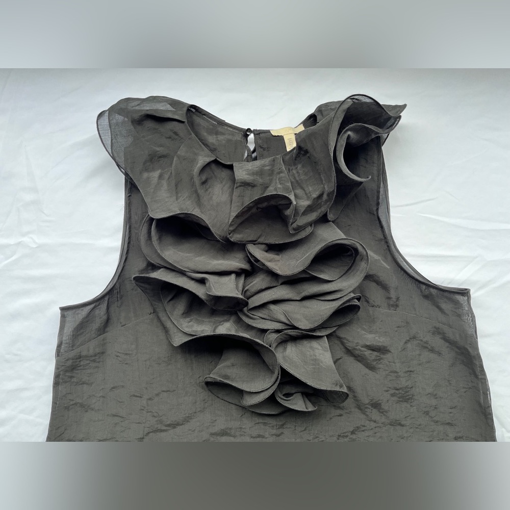H&M | Sheer Ruffle Sleeveless Top - Picture 7 of 16